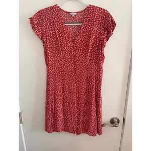 Rails floral mini dress